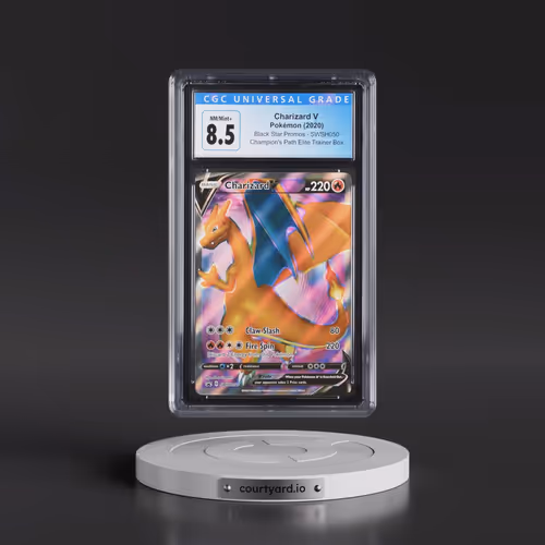 2017 Black Star Promos - Sword & Shield #SWSH050 Charizard V - Champion's Path Elite Trainer Box (Ho