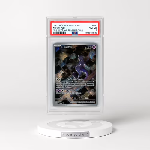 2023 Pokémon Svp EN-SV Black Star Promo #052 Mewtwo - 151 Ultra-Premium Collection (PSA 8 NM-MT)