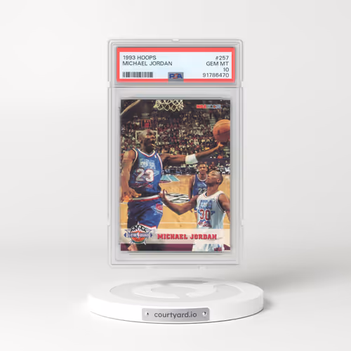 1993 Hoops #257 Michael Jordan (PSA 10 GEM MINT)