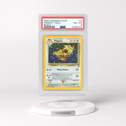 2000 Base Set 2 #14 Pidgeot - Holo (PSA 8 NM-MT)