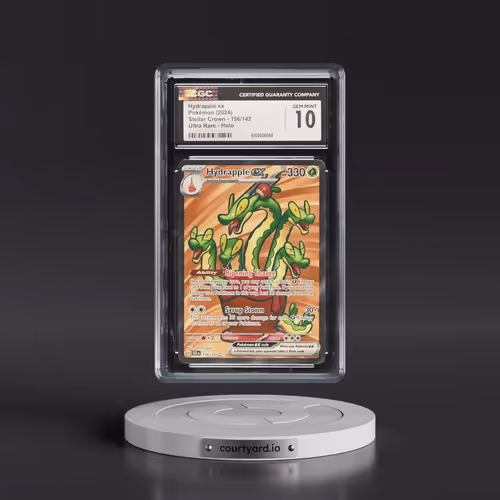2024 Stellar Crown - SCR EN #156/142 Hydrapple ex - Ultra Rare Holo (CGC 10 GEM MINT)