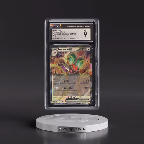 2025 Prismatic Evolutions - PRE EN #091/131 Noivern ex - Holo (CGC 9 MINT)