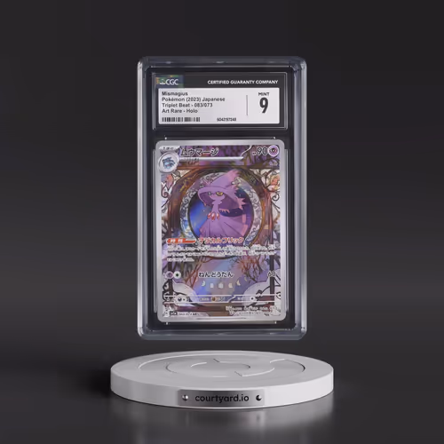 2023 Triplet Beat #083/073 Mismagius - Art Rare Holo (CGC 9 MINT)