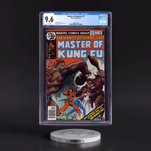 Master of Kung Fu #73 CGC 9.6 White Pages (Marvel Comics, 2/79) - Universal