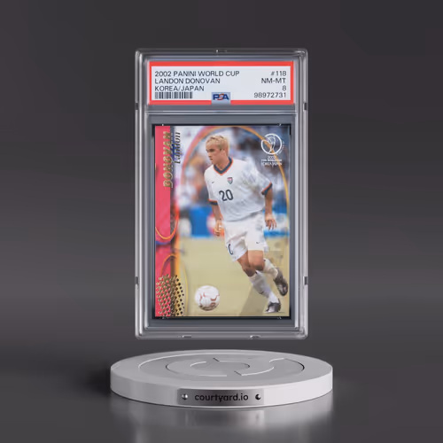 2002 Panini World Cup Korea/Japan #118 Landon Donovan (PSA 8 NM-MT)