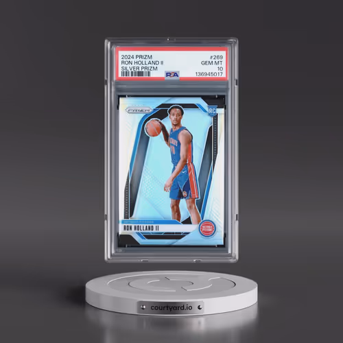 2024 Panini Prizm #269 Ron Holland II - Silver Prizm (PSA 10 GEM MINT)