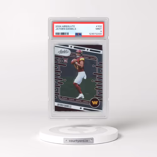 2024 Panini Absolute #102 Jayden Daniels (PSA 9 MINT)