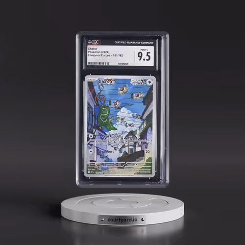 2024 Pokémon Tef EN-Temporal Forces #181 Chatot - Illustration Rare (CGC 9.5 MINT+)
