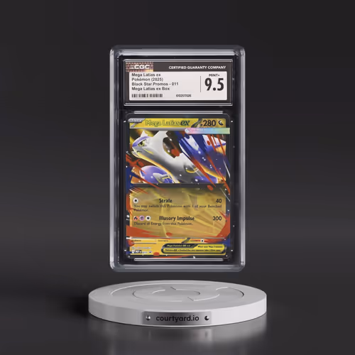 2025 Black Star Promos - Mega Evolution MEP EN #011 Mega Latias ex - Mega Latias ex Box (Holo) (CGC