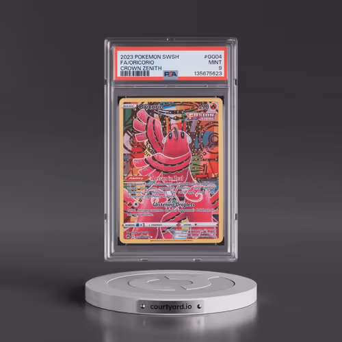 2023 Pokémon Sword and Shield Crown Zenith #GG04 Oricorio - Full Art (PSA 9 MINT)