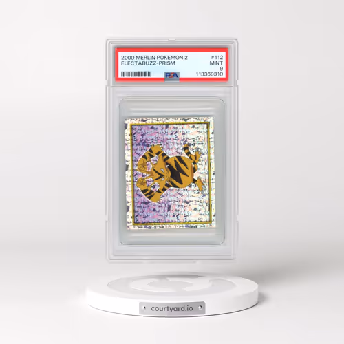 2000 Merlin Pokémon 2 #112 Electabuzz-Prism (PSA 9 MINT)
