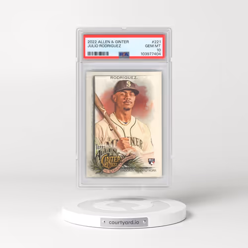 2022 Topps Allen & Ginter #221 Julio Rodriguez (PSA 10 GEM MINT)