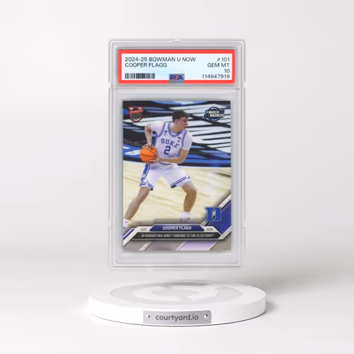 2024-25 Bowman U Now #101 Cooper Flagg (PSA 10 GEM MINT)