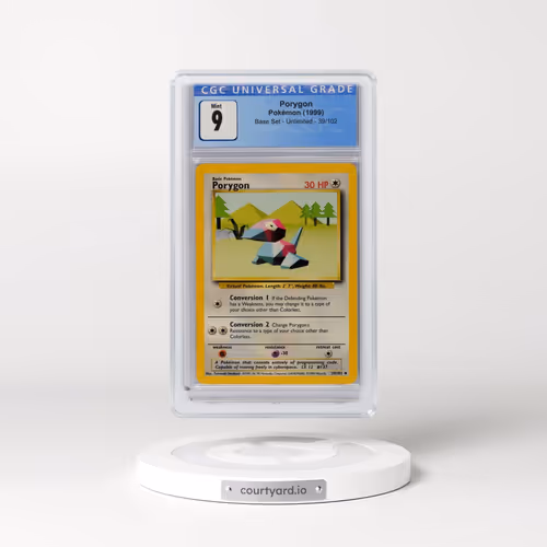 1999 Base Set #39/102 Porygon (CGC 9 MINT)