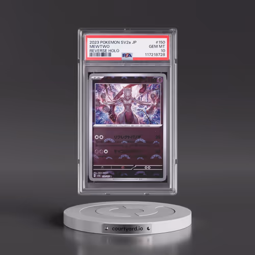 2023 Pokémon Sv2a-Pokémon 151 #150 Mewtwo - Reverse Holo (PSA 10 GEM MINT)