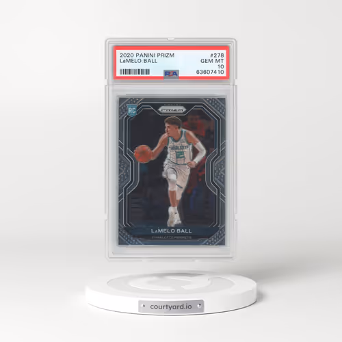 2020 Panini Prizm #278 LaMelo Ball (PSA 10 GEM MINT)