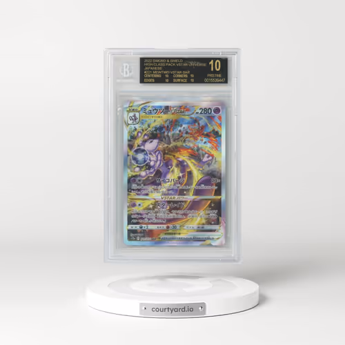 2022 VSTAR Universe #221 Mewtwo VSTAR - Holo Special Art Rare (BGS 10 PRISTINE)