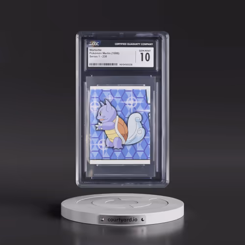 1998 Series 1 #230 Wartortle (CGC 10 GEM MINT)