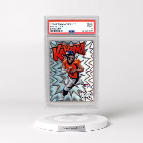 2020 Panini Absolute Kaboom! #KDL Drew Lock (PSA 9 MINT)