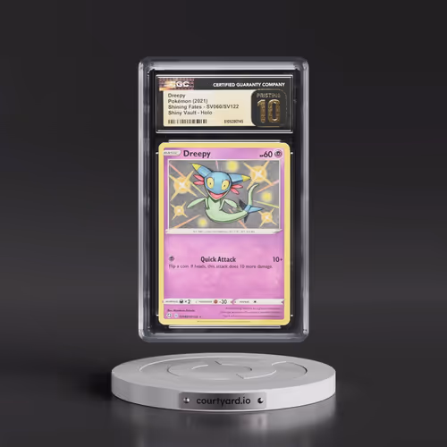 2021 Shining Fates #SV060/SV122 Dreepy - Shiny Vault Holo (CGC 10 PRISTINE)
