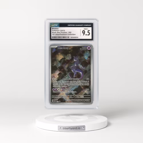2023 Black Star Promos - Scarlet & Violet SVP EN #052 Mewtwo - 151 Ultra-Premium Collection (CGC 9.5 MINT+)