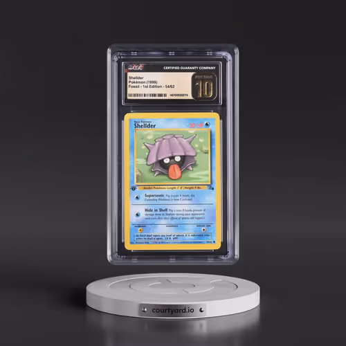1999 Fossil #54/62 Shellder - 1st Edition 1st Edition (CGC 10 PRISTINE)