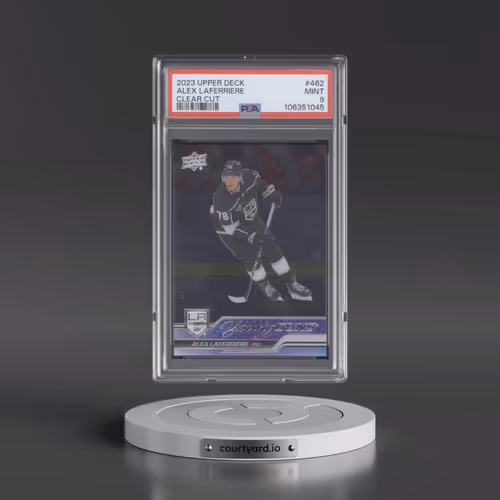 2023 Upper Deck #462 Alex Laferriere - Clear Cut (PSA 9 MINT)