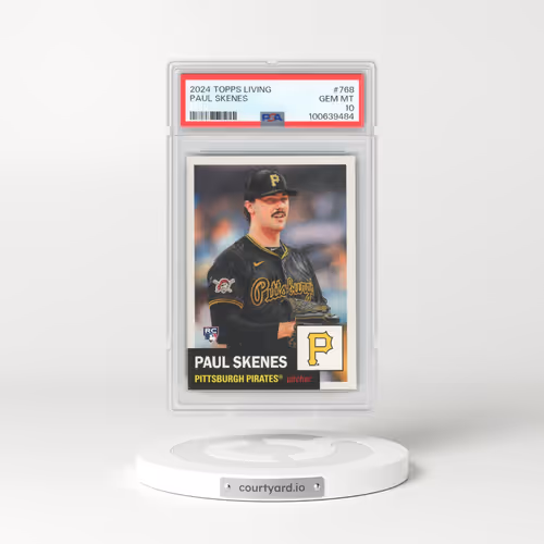 2024 Topps Living #768 Paul Skenes (PSA 10 GEM MINT)