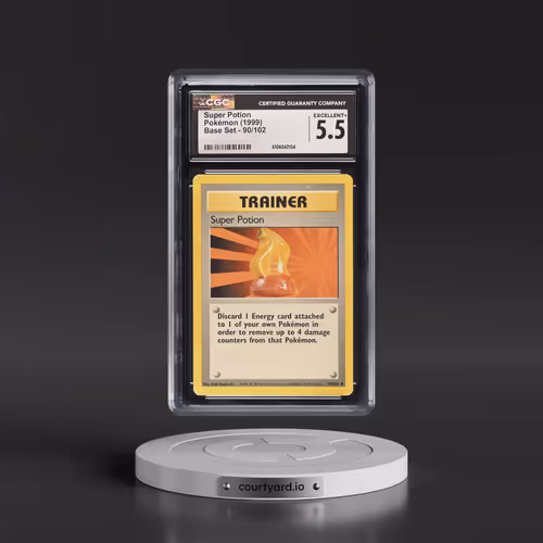 1999 Base Set #90/102 Super Potion (CGC 5.5 EX+)