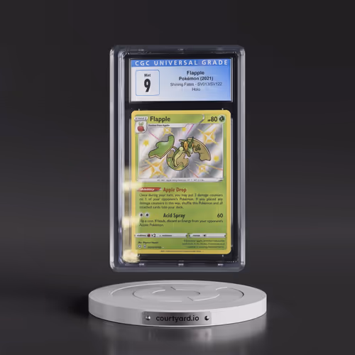 2021 Shining Fates #SV013/SV122 Flapple - Shiny Rare Holo (CGC 9 MINT)