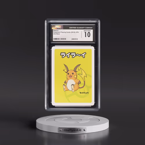 2019 Pokémon Old Maid Raichu (CGC 10 GEM MINT)