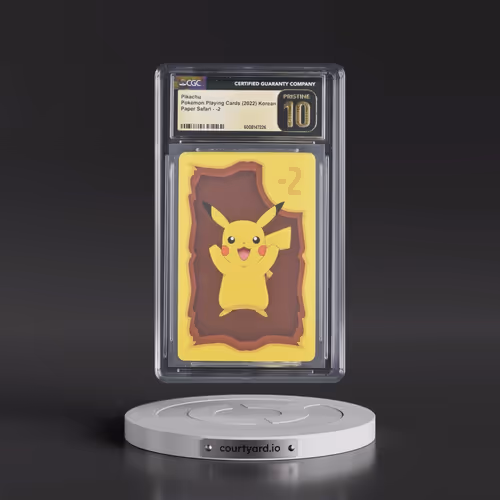 2022 Paper Safari #2 Pikachu (CGC 10 PRISTINE)