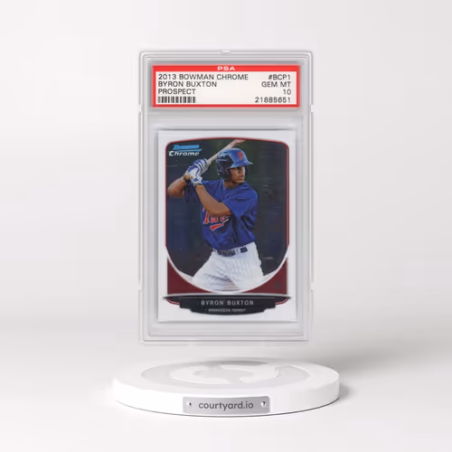 2013 Bowman Chrome Prospect #BCP1 Byron Buxton (PSA 10 GEM MINT)