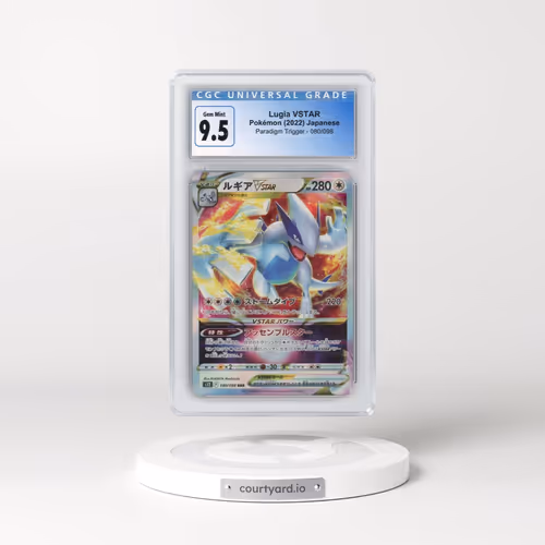 2022 Paradigm Trigger #080/098 Lugia VSTAR - Holo (CGC 10 GEM MINT)