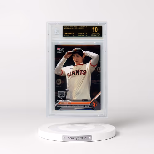 2023 Topps Now Offseason #OS24 Jung Hoo Lee/5761* (BGS 10 PRISTINE)