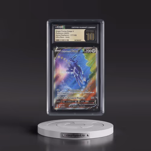 Astral Radiance #177/189 Origin Forme Dialga V - Ultra Rare Holo (CGC 10 PRISTINE)