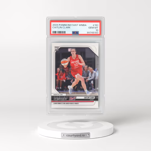 2024 Panini Instant WNBA #191 Caitlin Clark (PSA 10 GEM MINT)