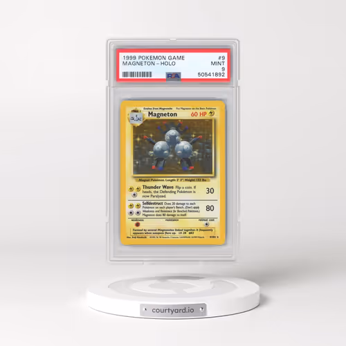 1999 Pokémon Game #9 Magneton - Holo (PSA 9 MINT)