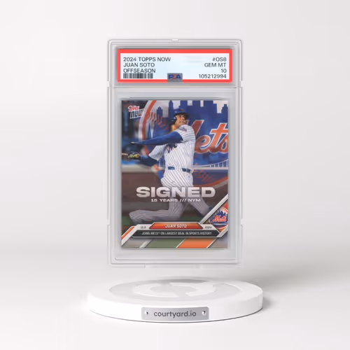 2024 Topps Now Offseason #OS8 Juan Soto (PSA 10 GEM MINT)
