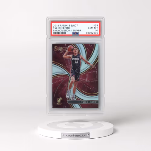 2019 Panini Select Phenomenon #35 Tyler Herro - Silver (PSA 10 GEM MINT)