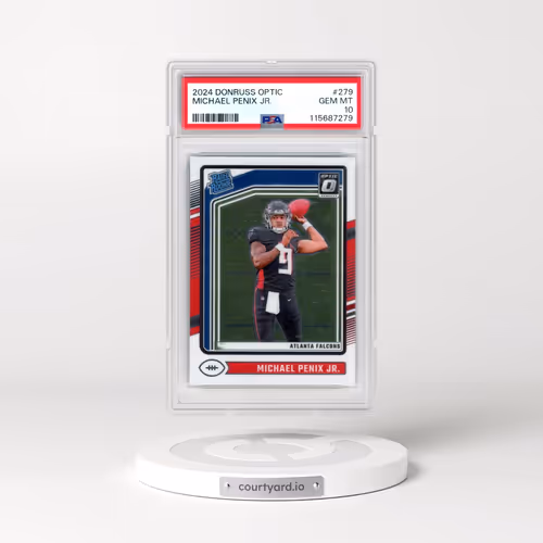 2024 Panini Donruss Optic #279 Michael Penix Jr. (PSA 10 GEM MINT)