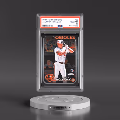 2024 Topps Chrome #88 Jackson Holliday (PSA 10 GEM MINT)