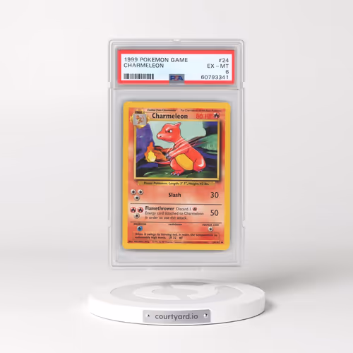 1999 Pokémon Game #24 Charmeleon (PSA 6 EX-MT)
