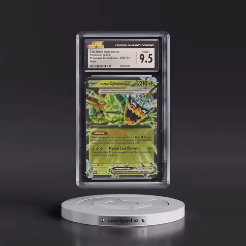 2024 Prismatic Evolutions - PRE EN #012/131 Teal Mask Ogerpon ex - Holo (CGC 9.5 MINT+)