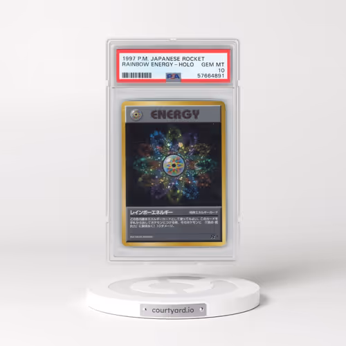 1997 Pokémon Rocket Rainbow Energy - Holo (PSA 10 GEM MINT)