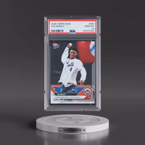 2025 Topps Now #348 Ace Bailey (PSA 10 GEM MINT)