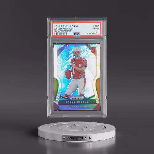 2019 Panini Prizm #301 Kyler Murray - Silver Prizm (PSA 9 MINT)