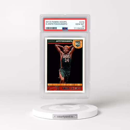 2013 Panini Hoops #275 Giannis Antetokounmpo (PSA 10 GEM MINT)