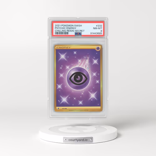 2021 Chilling Reign #232 Psychic Energy (PSA 8 NM-MT)