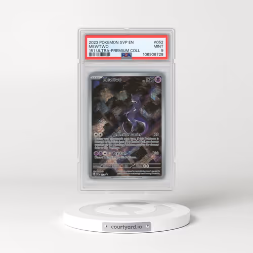 2023 Pokémon Svp EN-SV Black Star Promo #052 Mewtwo - 151 Ultra-Premium Collection (PSA 9 MINT)